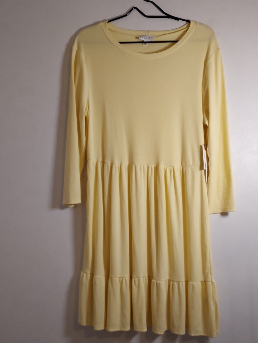 Luxology Yellow,Dress ( XL)